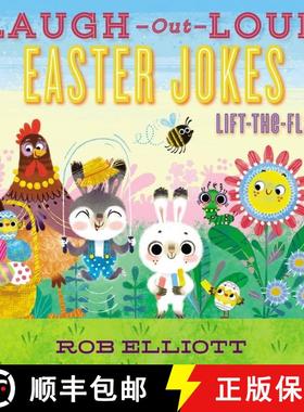 【3-4周达】Laugh-Out-Loud Easter Jokes: Lift-the-Flap: An Easter And Springtime Book For Kids [9780062943910]