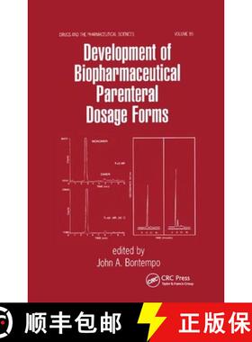 【3-4周达】Development of Biopharmaceutical Parenteral Dosage Forms [9780367400910]