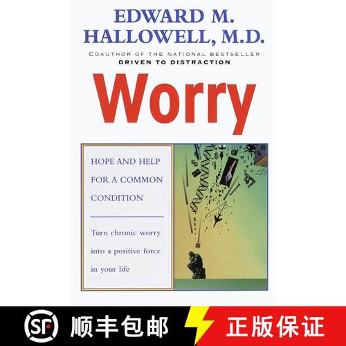 【3-4周达】Worry: Hope and Help for a Common Condition [9780345424587]