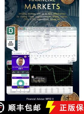 预订 FINANCIAL MARKETS, Intraday Strategy with Up to 90% Effectiveness for Trading: Forex, Cryptocurr... [9781326663544]