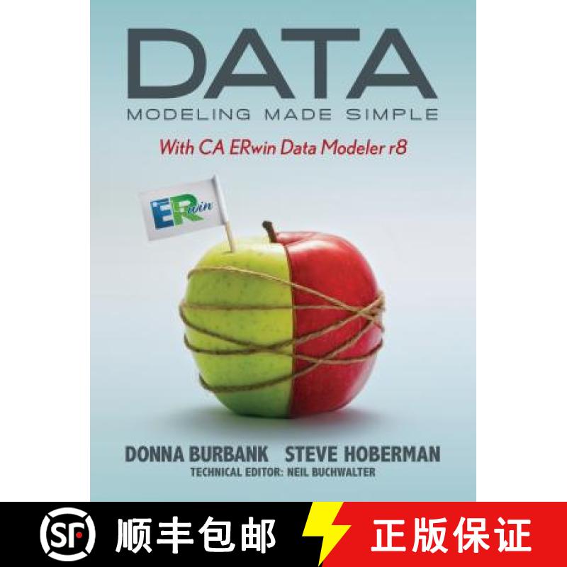 预订 Data Modeling Made Simple: With CA Erwin Data Modeler R8 [9781935504092]