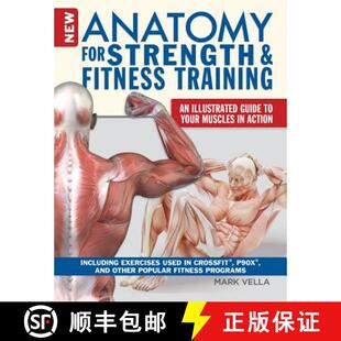 【3-4周达】New Anatomy for Strength & Fitness Training: An Illustrated Guide to Your Muscles in Actio... [9781504800518]