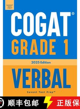 【3-4周达】COGAT Grade 1 Verbal: 3 Practice Tests - Level 7 [9798998826498]