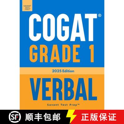 【3-4周达】COGAT Grade 1 Verbal: 3 Practice Tests - Level 7 [9798998826498]