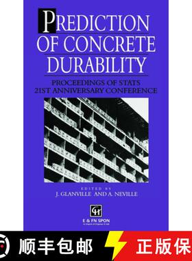 【3-4周达】Prediction of Concrete Durability : Proceedings of STATS 21st anniversary conference [9780419211709]