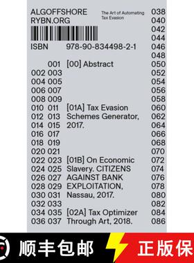 【3-4周达】Algoffshore: The Art of Automating Tax Evasion [9789083449821]