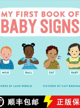 【3-4周达】My First Book of Baby Signs [9798886509922]