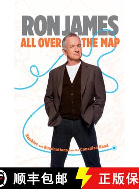 【3-4周达】All Over the Map: Rambles and Ruminations from the Canadian Road [9780385671132]