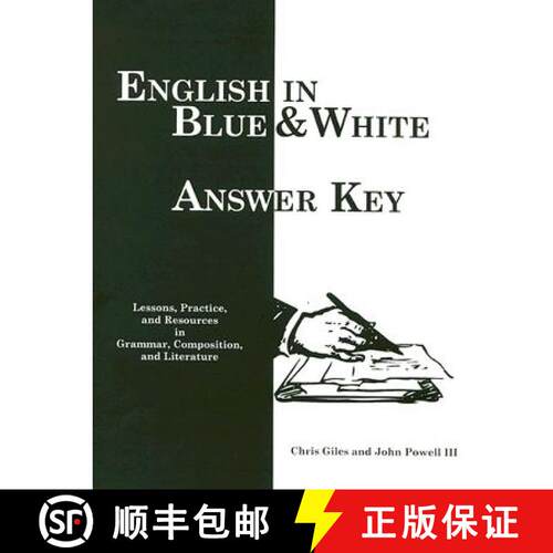 【3-4周达】English in Blue & White: Answer Key [9781585100842]