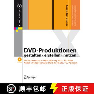 【3-4周达】DVD-Produktionen Gestalten, Erstellen Und Nutzen: DVD Interaktiv: Erzahlformen, Wissensver... [9783540331308]