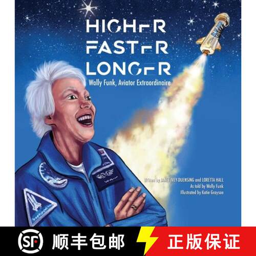 【3-4周达】Higher, Faster, Longer: Wally Funk [9781087997605]
