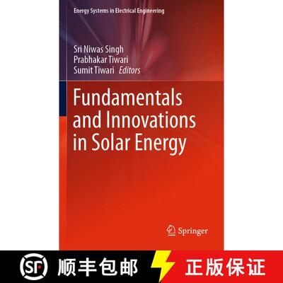 【3-4周达】Fundamentals and Innovations in Solar Energy [9789813364585]