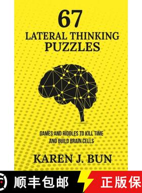 【3-4周达】67 Lateral Thinking Puzzles: Games And Riddles To Kill Time And Build Brain Cells [9781702915687]