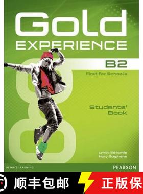【3-4周达】Gold Experience B2 Students' Book and DVD-ROM Pack [9781447961963]