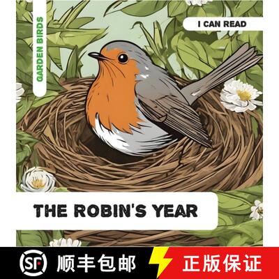【3-4周达】Robin's Year: Decodable Phonics Reader (Ages 5-7) [9781739176310]