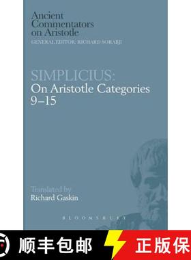 预订 Simplicius: On Aristotle Categories 9-15 [9780715629000]