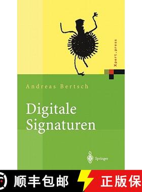 【3-4周达】Digitale Signaturen [9783540423515]