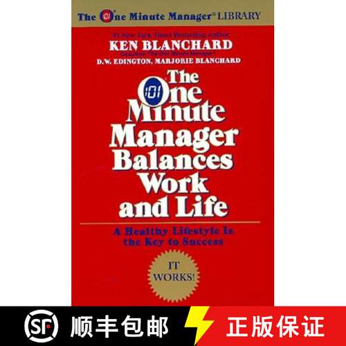 【3-4周达】The One Minute Manager Balances Work and Life [9780688168506]