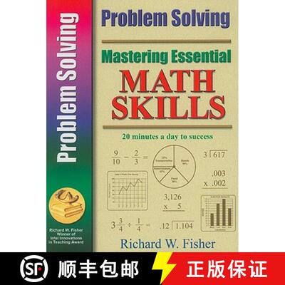【3-4周达】Mastering Essential Math Skills: Problem Solving [9780966621181]