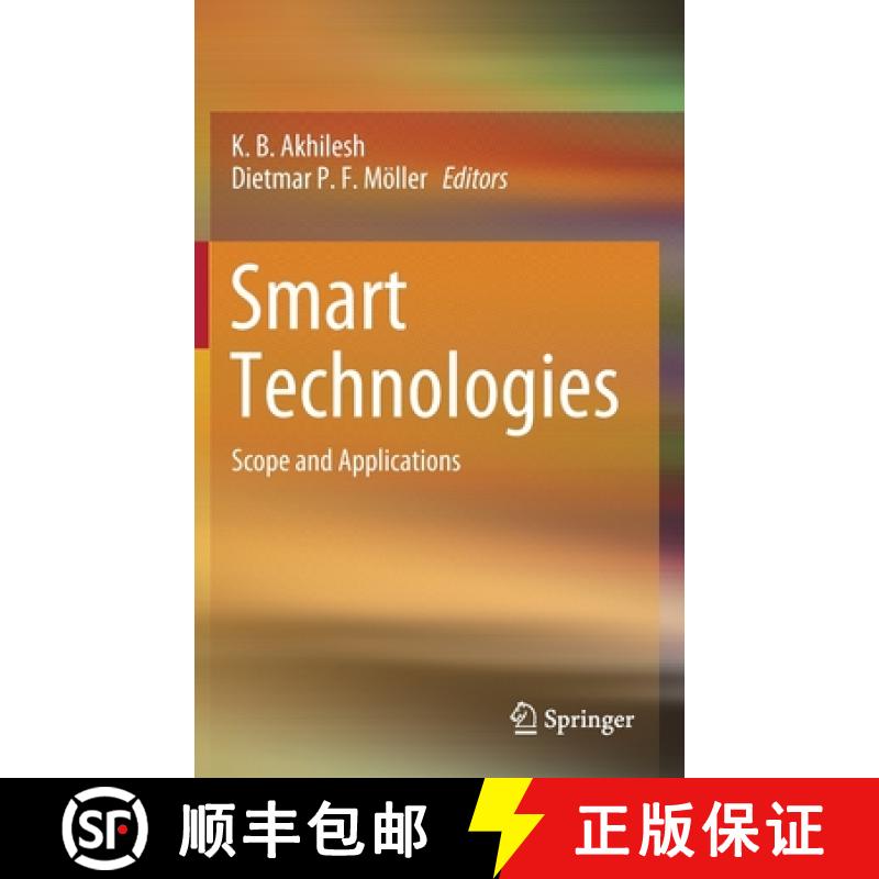 【3-4周达】Smart Technologies : Scope and Applications [9789811371387]
