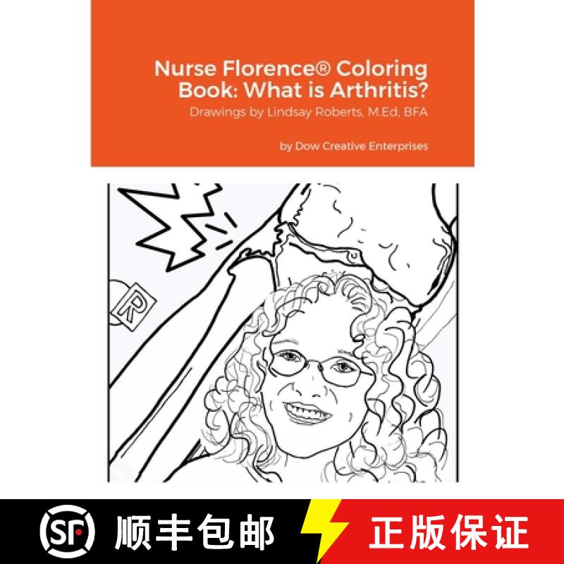【3-4周达】Nurse Florence(R) Coloring Book: What is Arthritis? [9781312661943]