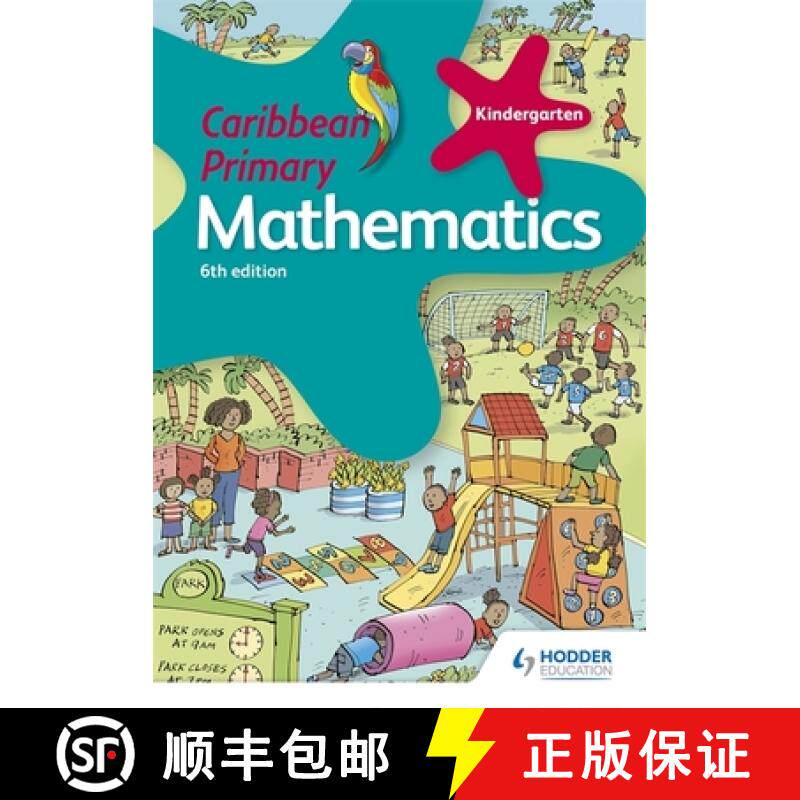 【3-4周达】Caribbean Primary Mathematics Kindergarten 6th edition: 6th edition [9781510414037]