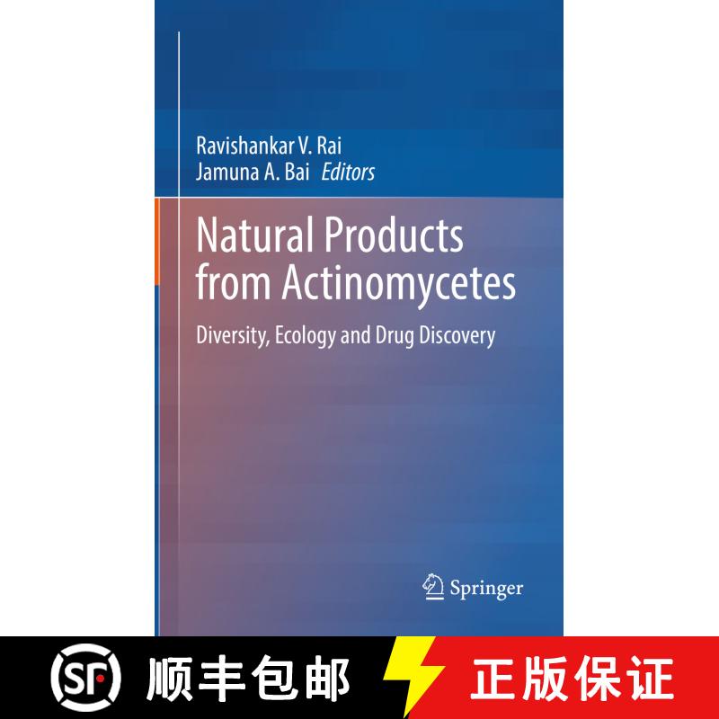 【3-4周达】精装 Natural Products from Actinomycetes : Diversity, Ecology and Drug Discovery [9789811661310] - 实物图