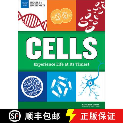 【3-4周达】Cells: Experience Life at Its Tiniest [9781619305250]