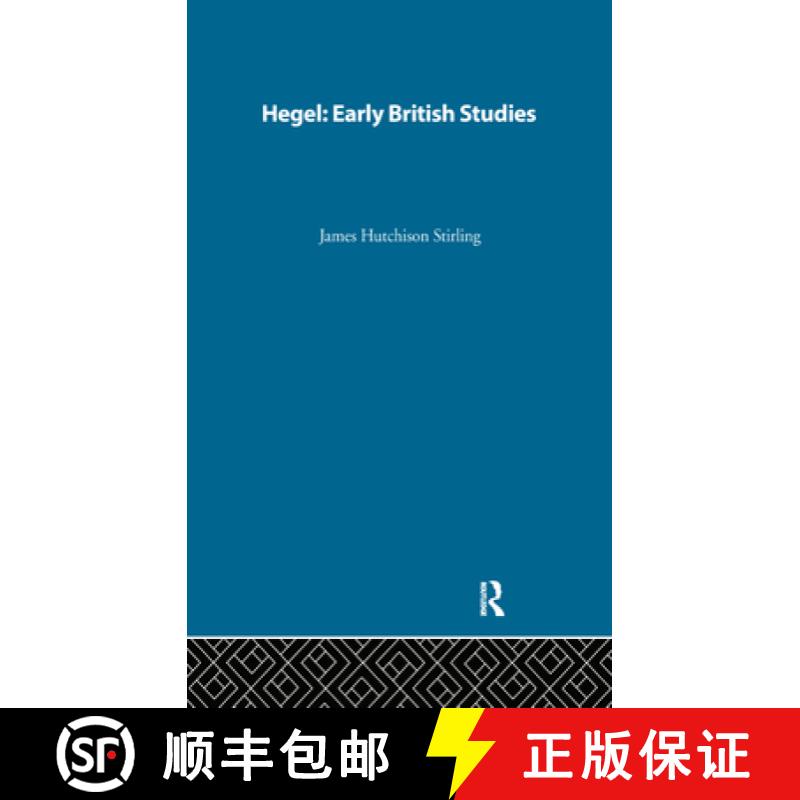 【3-4周达】HEGEL EARLY BRIT STUDIES B/SET [9780415077668]