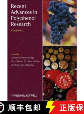【3-4周达】Recent Advances In Polyphenol Research V2 [Wiley生命科学] [9781405193993]