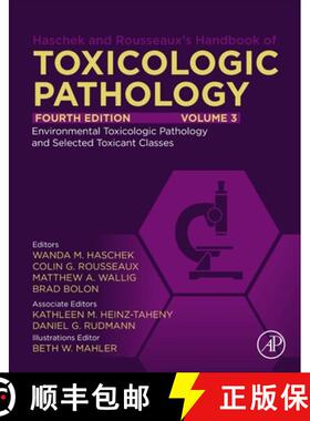 【3-4周达】Haschek and Rousseaux's Handbook of Toxicologic Pathology, Volume 3: Environmental Toxicol... [9780443161537]