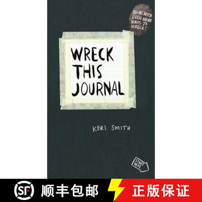 【3-4周达】Wreck This Journal : To Create is to Destroy, Now With Even More Ways to Wreck! [9780141976143]