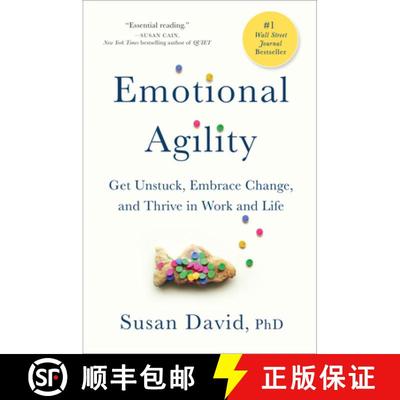 【3-4周达】Emotional Agility: Get Unstuck, Embrace Change, and Thrive in Work and Life [9781592409495]