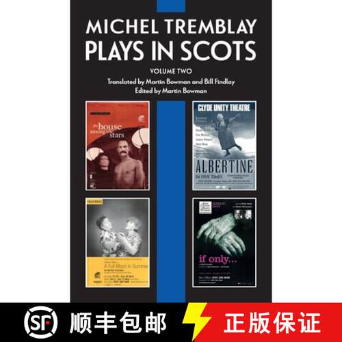 【3-4周达】Michel Tremblay: Plays in Scots - Volume 2 [9781906841539]