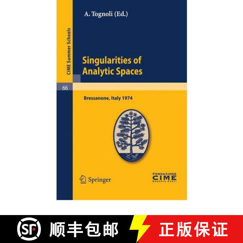 【3-4周达】Singularities of Analytic Spaces: Lectures given at a Summer School of the Centro Internaz... [9783642109423]