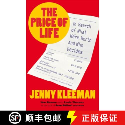 【3-4周达】The Price of Life : In Search of What We're Worth and Who Decides [9781035004980]