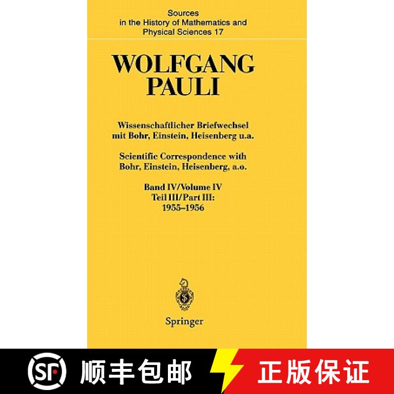 【3-4周达】Wissenschaftlicher Briefwechsel Mit Bohr, Einstein, Heisenberg u.a.: 1955-1956 / Scientifi... [9783540675914]