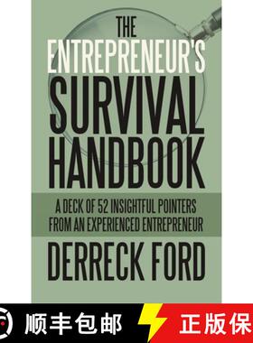 【3-4周达】精装 The Entrepreneur's Survival Handbook: A Deck of 52 Insightful Pointers from an Experi... [9781982260057]