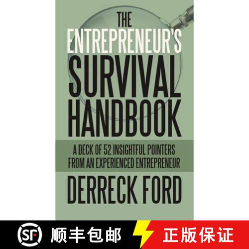 【3-4周达】精装 The Entrepreneur's Survival Handbook: A Deck of 52 Insightful Pointers from an Experi... [9781982260057]