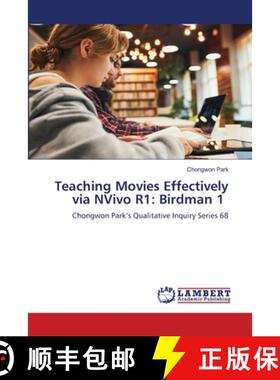 【3-4周达】Teaching Movies Effectively via NVivo R1: Birdman 1 [9786208418328]