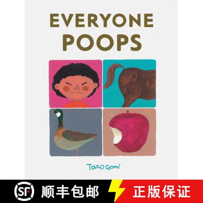 【3-4周达】精装 Everyone Poops [9781797202648]