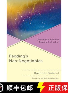 【3-4周达】Reading's Non-Negotiables : Elements of Effective Reading Instruction [9781475801163]