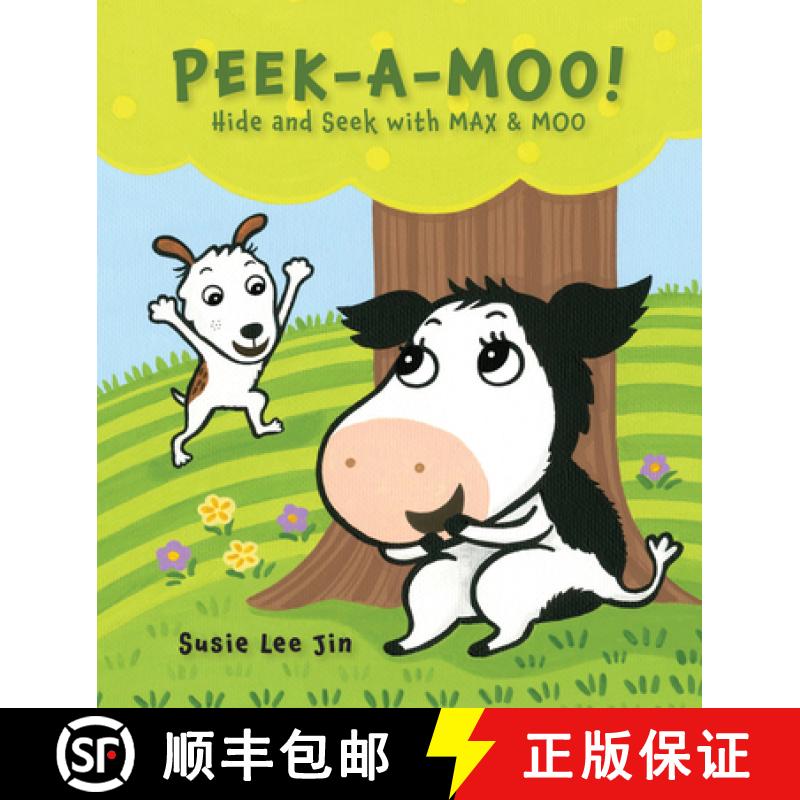 【3-4周达】Peek-A-Moo!: Hide and Seek with Max and Moo [9780764365645]