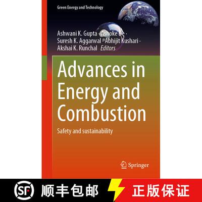 【3-4周达】Advances in Energy and Combustion : Safety and sustainability [9789811626470]