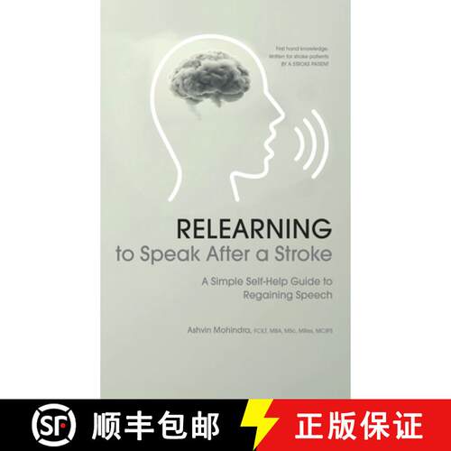 【3-4周达】精装 Relearning to Speak After a Stroke: A Simple Self - Help Guide to Regaining Speech [9781806233045]