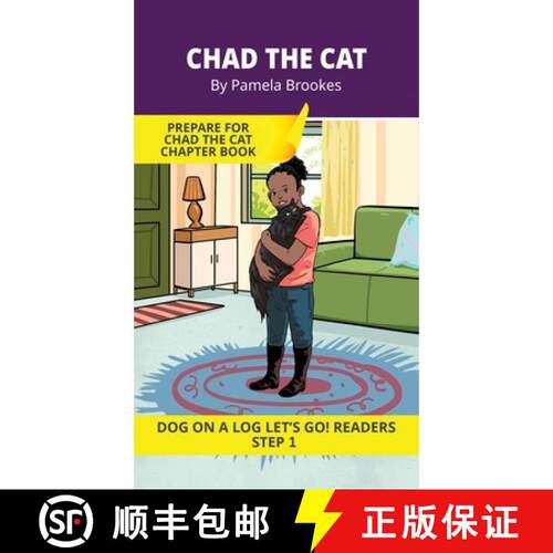 【3-4周达】精装 Chad the Cat: Short Decodable Books Prepare Students for Reading DOG ON A LOG Decodab... [9781648311543]