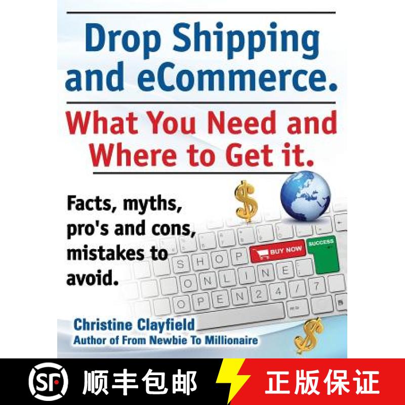 【3-4周达】Drop shipping and ecommerce, what you need and where to get it. Drop shipping suppliers an... [9781909151369]
