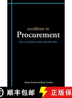 【3-4周达】Excellence in Procurement: Hhow to Optimise Costs and Add Value [9781903499405]
