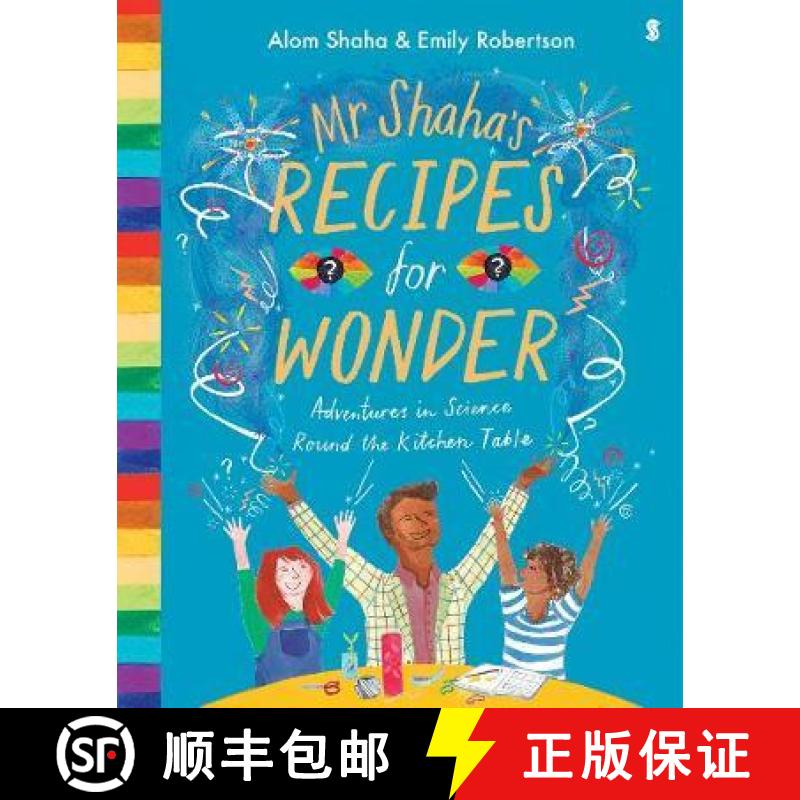 【3-4周达】Mr Shaha's Recipes for Wonder : adventures in science round the kitchen table [9781911344551]