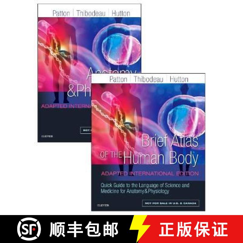 【3-4周达】Anatomy and Physiology : Adapted International Edition [9780702078606]